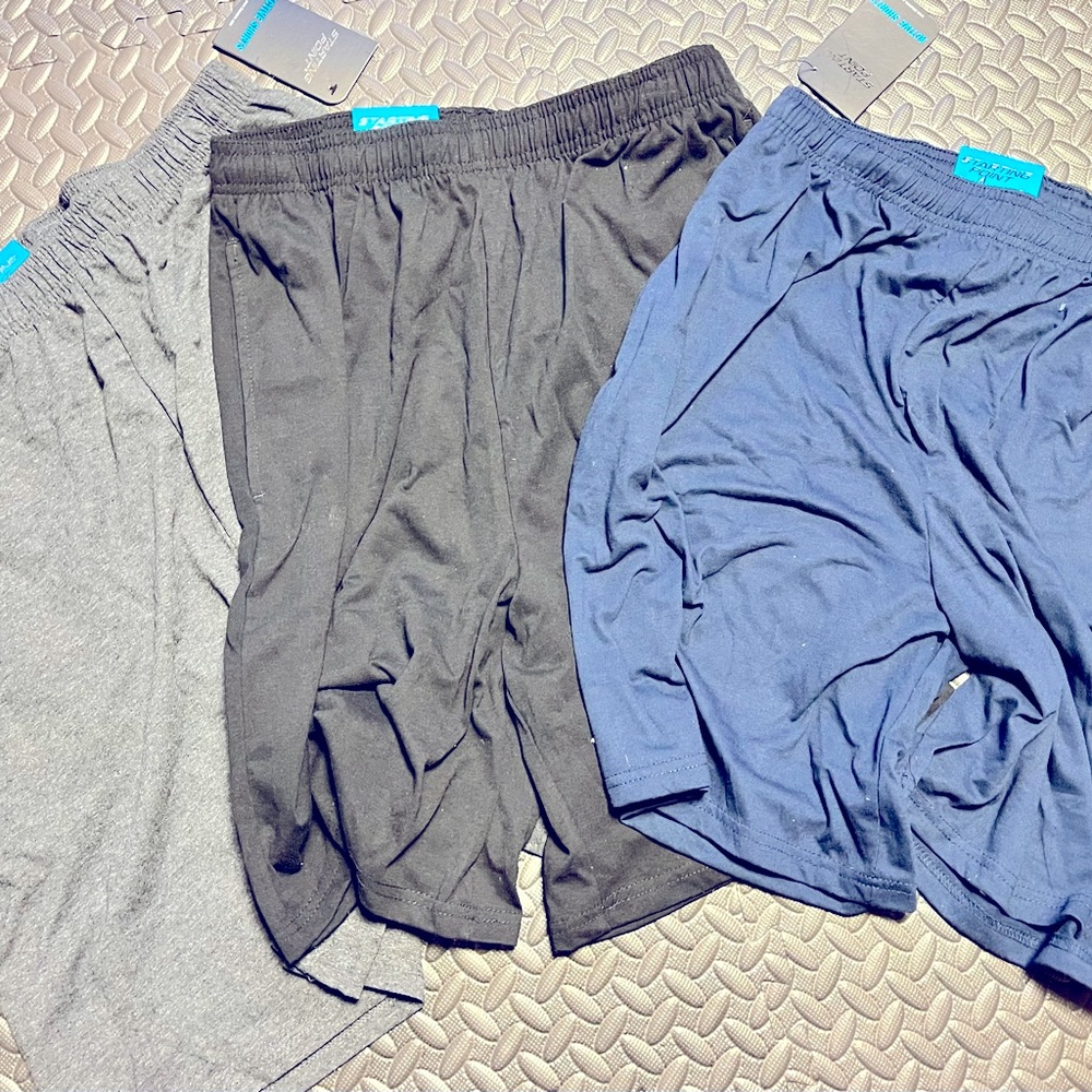 3 pairs of  Starting Point Athletic shorts. All size medium